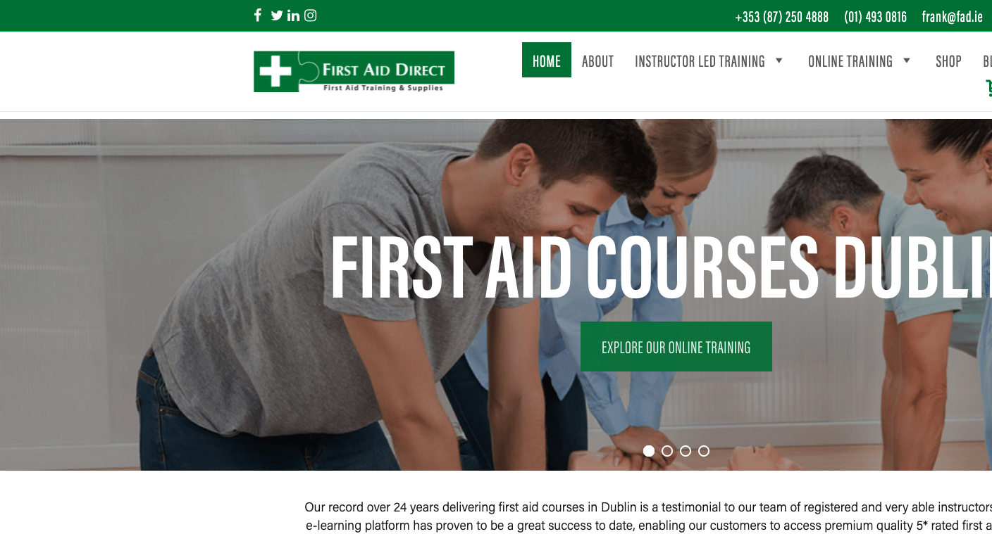 First Aid Direct - Treezitix Media